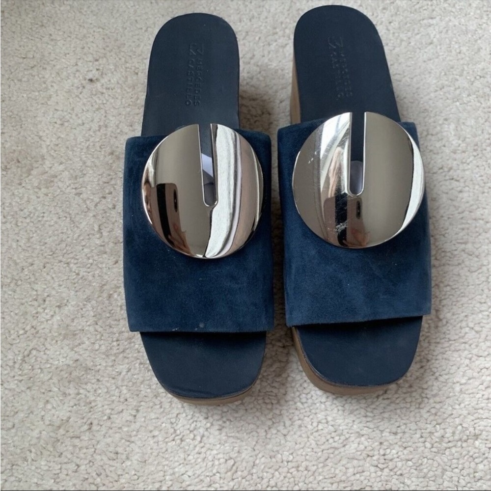 Mercedes Castillo Suede Sandals